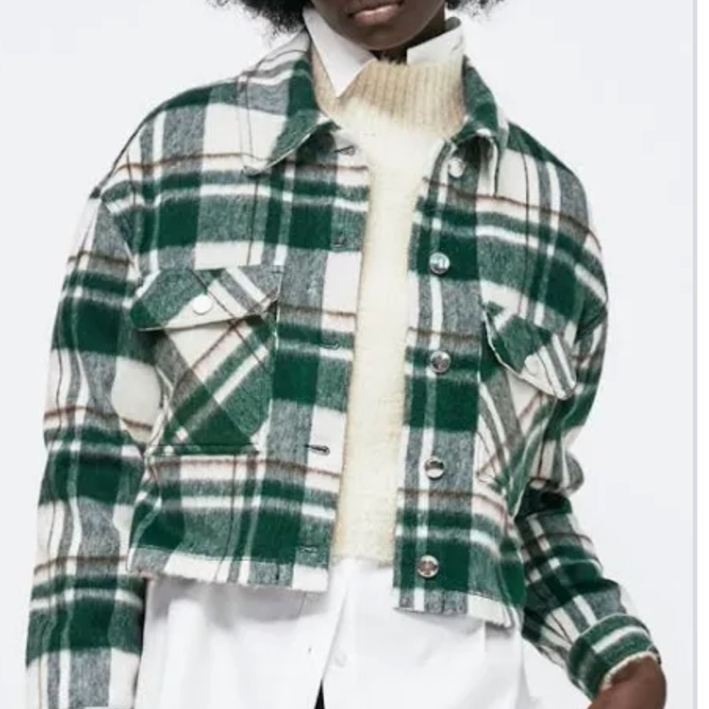 Zara Plaid Jacket